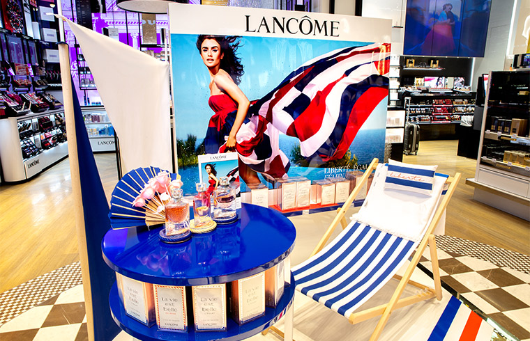 Projet Lancôme Summer Edition Travel Retail - Groupe ELBA