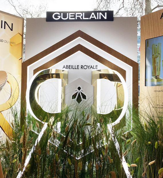 Projet Guerlain Podium Abeille Royale 2021 - Groupe ELBA
