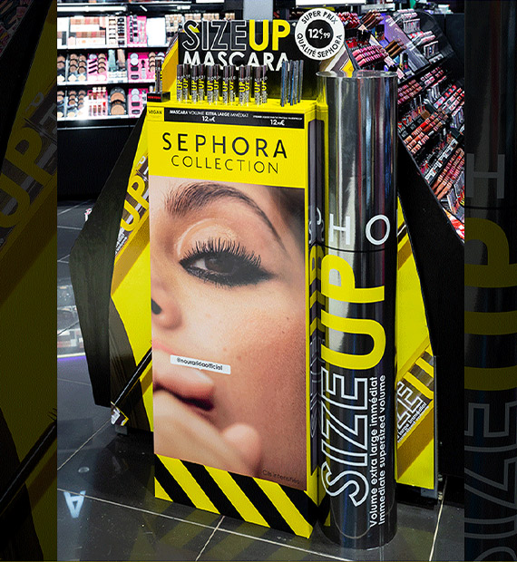 Projet Sephora Collection Mascara Size Up 2020 - Groupe ELBA