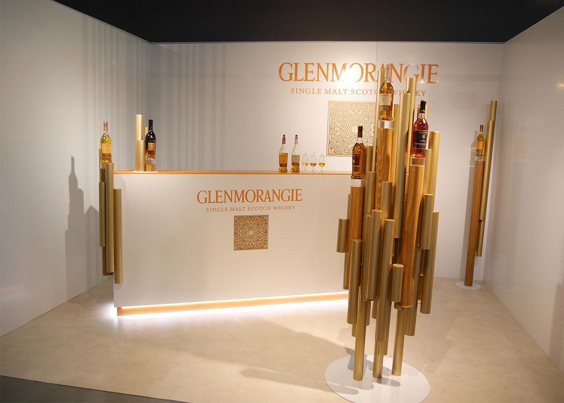 Projet Glenmorangie Stand Whisky Live - Groupe ELBA