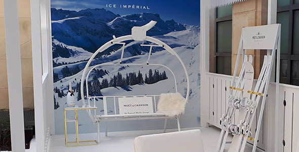 Projet Moët & Chandon Terrasse Ice Impérial - Groupe ELBA