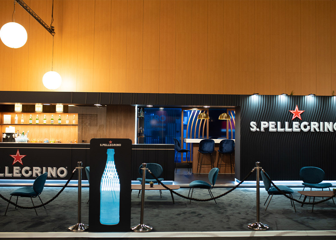 S.Pellegrino Project Stand at Sirha - ELBA Group